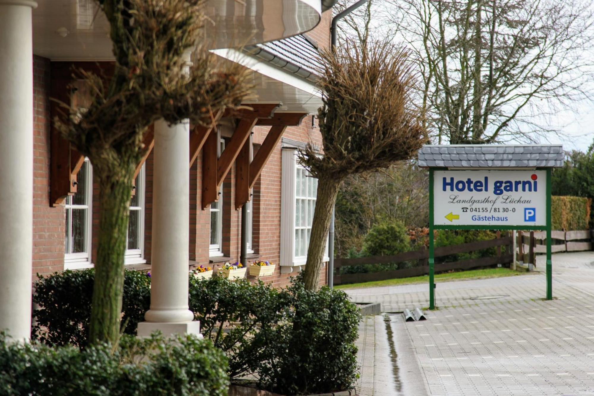 Hotel Garni Landgasthof Luechau Mussen  Esterno foto